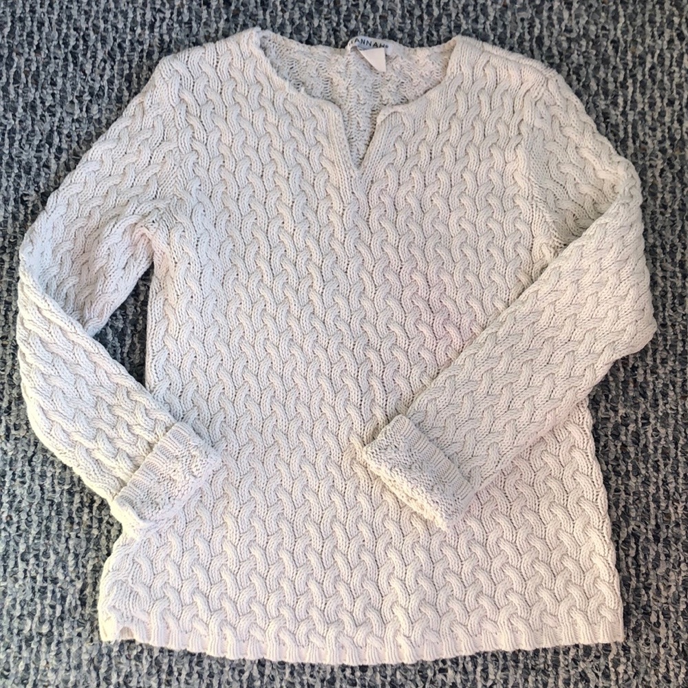 White Hannah Sweater